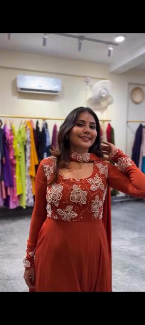 NEW LAUNCING umbrella KURTI georgette silk Wholesale kids clothing suppliers in Kolkata